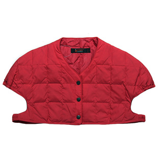 寒布仕羽绒护肩 男女通用 中老年秋冬保暖内穿马甲背心 2109