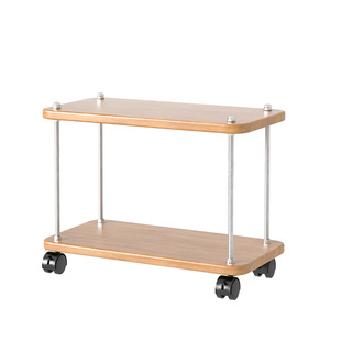 台式电脑主机托架可移动滑轮底座桌面机箱收纳支架置物架整理架子