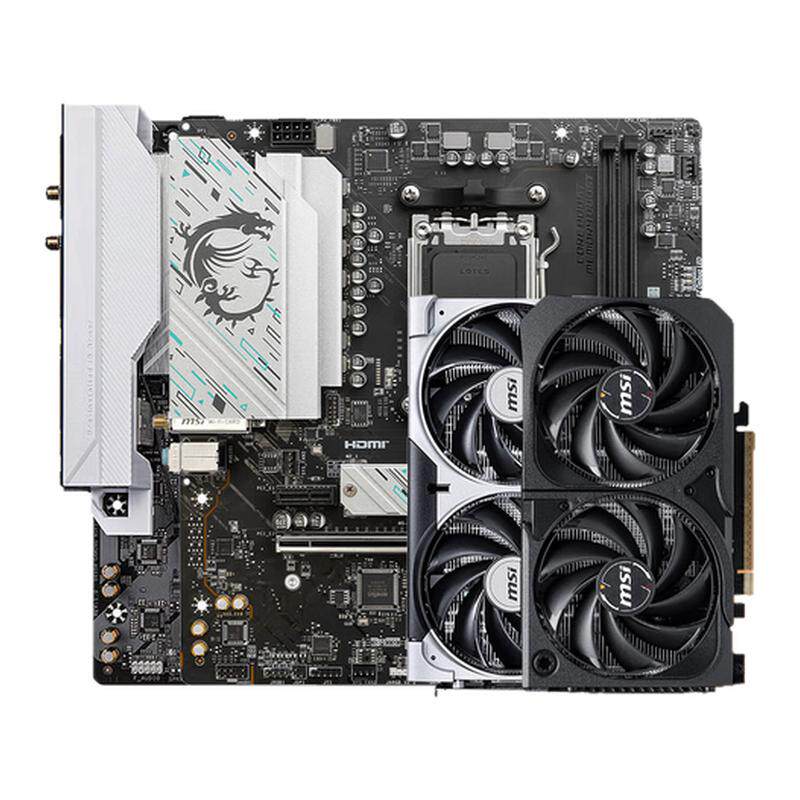 微星RTX5060//5050/5060TI 8G显卡搭技嘉微星B650M/B850M主板套餐