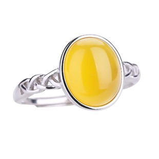 S925纯银戒指空托女镶嵌蜜蜡翡翠绿松石戒托 9*11 8*10 11*16 7*9