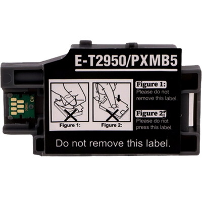 适用爱普生t2950维护箱wf100 WF110打印机墨盒PX-S05B S05W S06B PXMB5废墨仓epson墨水废墨收集盒芯片废墨垫