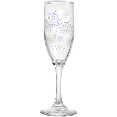 原创烟花玻璃香槟杯高脚杯