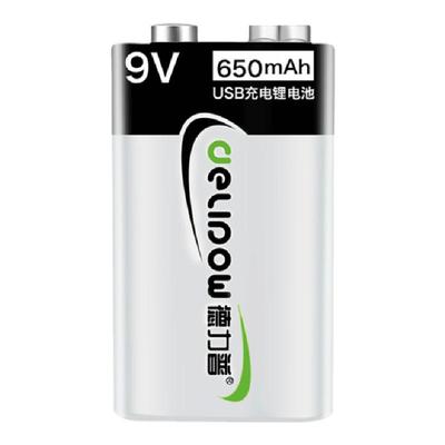 德力普9v充电电池话筒