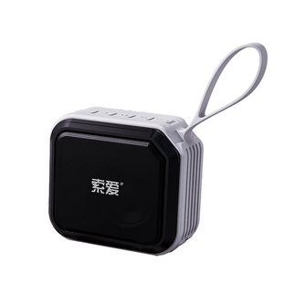 索爱无线蓝牙音箱超重低音炮迷你小音响家用户外便携插U盘插卡