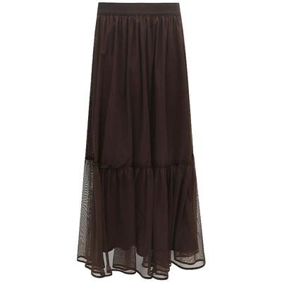 COCOBELLA大摆混搭半身裙