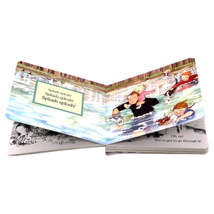 我们一起去猎熊 We're Going on a Bear Hunt 英文原版绘本纸板书 吴敏兰廖彩杏有声书单 英语启蒙早教绘本韵文图画书亲子共读