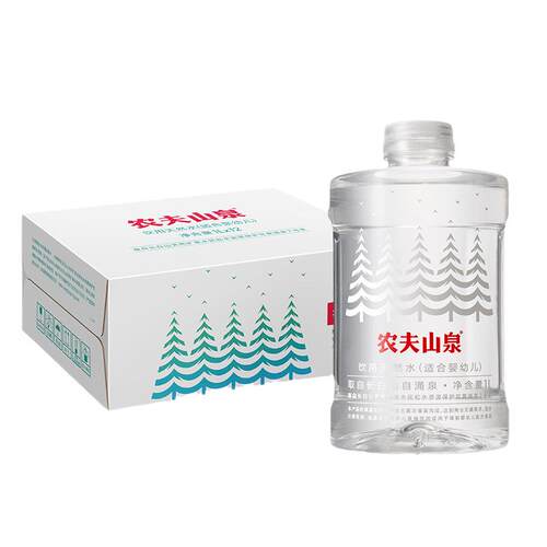 农夫山泉婴儿水1L*12瓶整箱特价低钠淡矿母婴宝宝泡奶大瓶饮用水