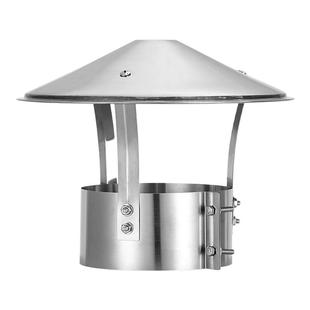 烟囱防雨帽不锈钢排烟帽土灶壁炉烟管罩排气管道室外烟筒盖防风帽