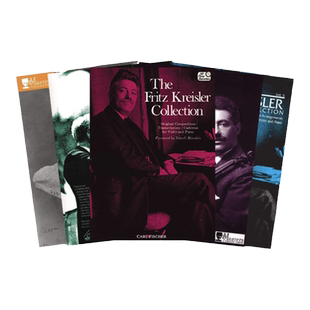 克莱斯勒 小提琴作品集 附钢伴 全套共一至五卷 费舍尔原版乐谱书 The Fritz Kreisler Collection for Violin and Piano Vol 1-5