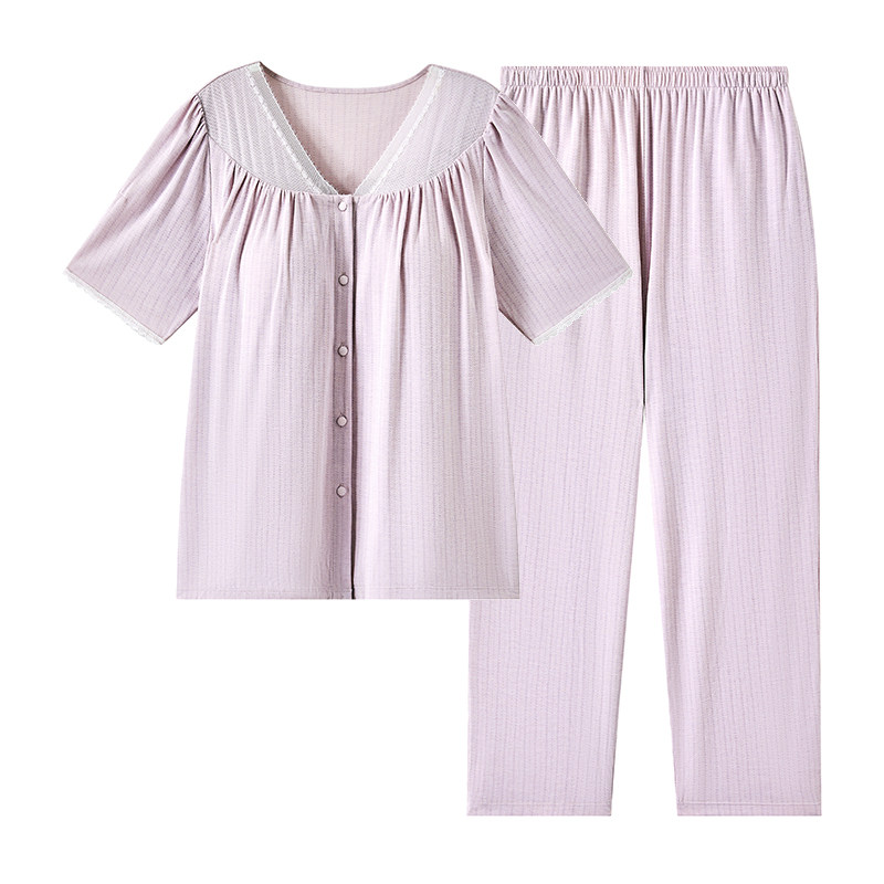兰卓丽家居服女套装带胸垫防凸点