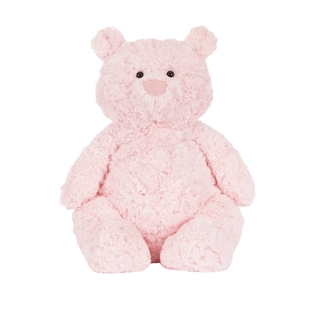 英国Jellycat莱奥拉熊毛绒娃娃安抚玩偶粉熊生日礼物礼盒秋冬新品