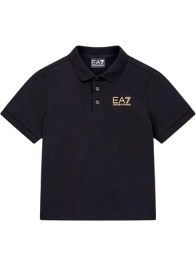 【自营】EMPORIO ARMANI/阿玛尼夏季儿童款休闲时尚短袖POLO衫