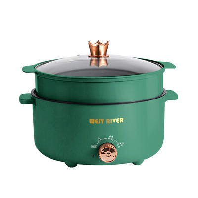 【特价速抢】大容量家用电煮锅多功能料理锅电热火锅电炒锅电饭锅