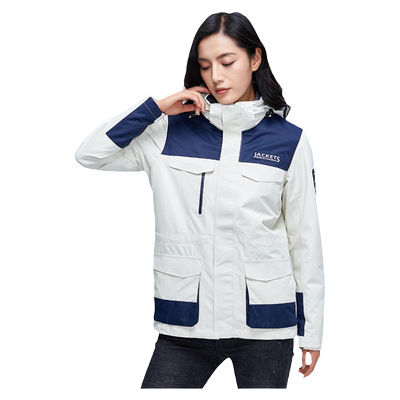 三合一可拆卸内胆防风工装冲锋衣