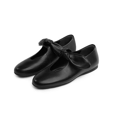 7or9玛丽珍鞋女羊皮平底鞋乐福鞋
