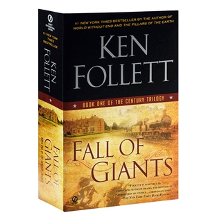 巨人的陨落 英文原版 Fall of Giants 世纪三部曲系列1 英文版历史小说 爱伦坡奖终身大师奖得主福莱特 正版进口书籍