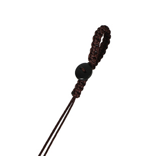 手工编织绳黄铜扣钥匙扣挂件半成品平结挂绳72号玉线挂扣厂家批发