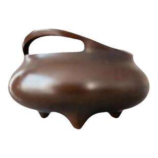 佳运来紫金定制款大师作小尺寸聚宝盆造型随身带小把件