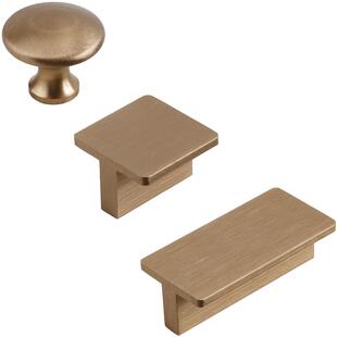 威法金拉丝古铜抽屉拉手现代轻奢衣柜床头柜茶几电视柜单孔小把手