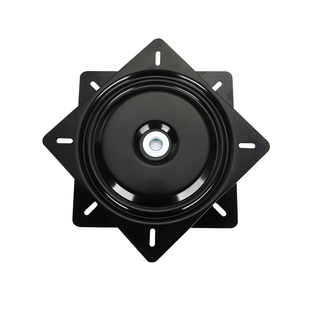 满珠加厚万向转盘电视旋转台轴承家具方型铁转盘机械沙发椅子底座