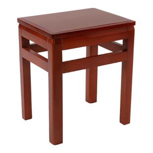 实木凳子家用结实耐用叠放板凳中式主卧化妆凳子餐饮商用课桌方凳