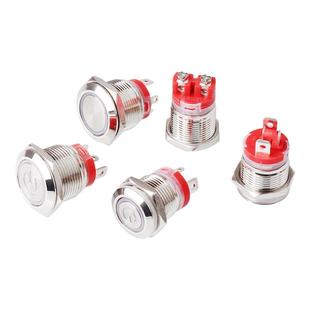 16/19/22MM20A大电流金属按钮开关自锁式自复式控制开关设备开关