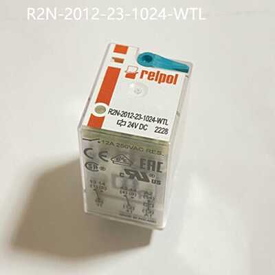 R2N-2012-23-1024-WTL工业继电器RELPOL 12A全新24VDC 640Ohm