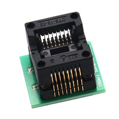 窄体SOP16转DIP16贴片烧录座