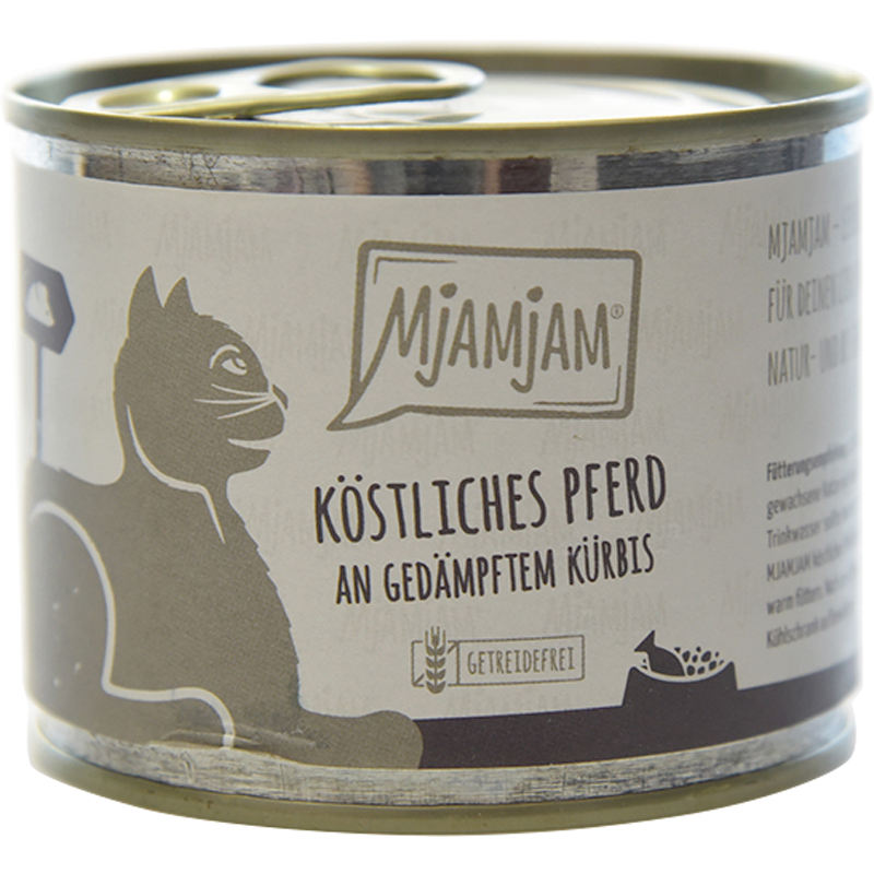 德国 MjAMjAM喵吖喵 95%肉系列●无谷主食猫罐头 成幼猫通用 200g