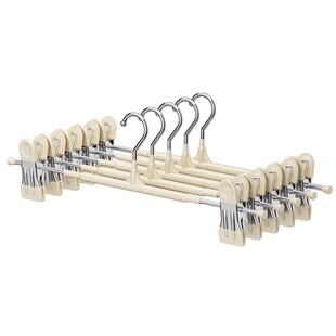 裤架裤子专用衣架带夹子家用无痕防滑裙子夹jk不锈钢挂架晾晒裤夹