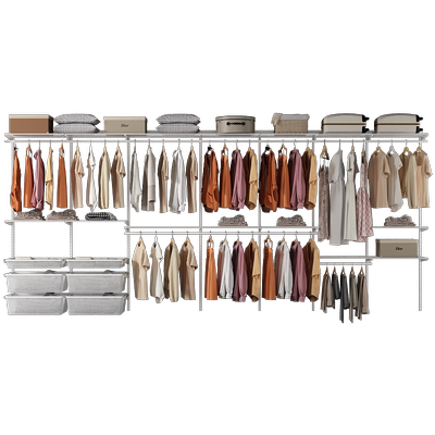 安尔雅金属衣柜零甲醛可定制