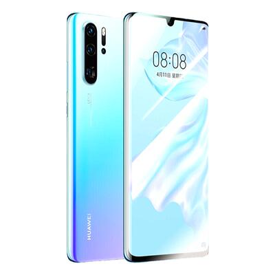 华为p30钢化膜pro抗蓝光无白边膜