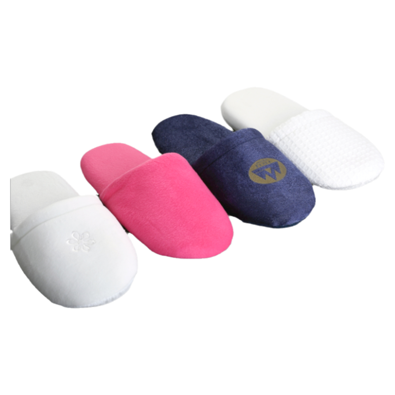 [5双装]五星级酒店宾馆一次性拖鞋防滑软底静音泡泡面包拖鞋