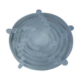 食品级硅胶盖子厨房保鲜罩盖圆形通用防尘碗盖剩饭剩菜保鲜膜套盖
