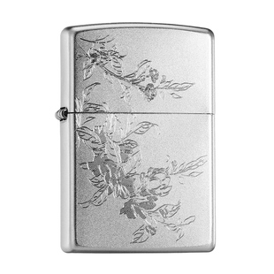 zippo正品打火机 莫离春绘茉莉官方旗舰店防风煤油送男友礼物高档