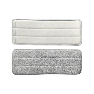 拖把替换布粘贴式懒人平板拖加厚家用免手洗地拖头拖布两头插套布