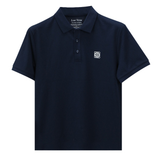 高端100%纯棉polo衫男短袖夏季休闲刺绣翻领开叉t恤男士半袖体恤