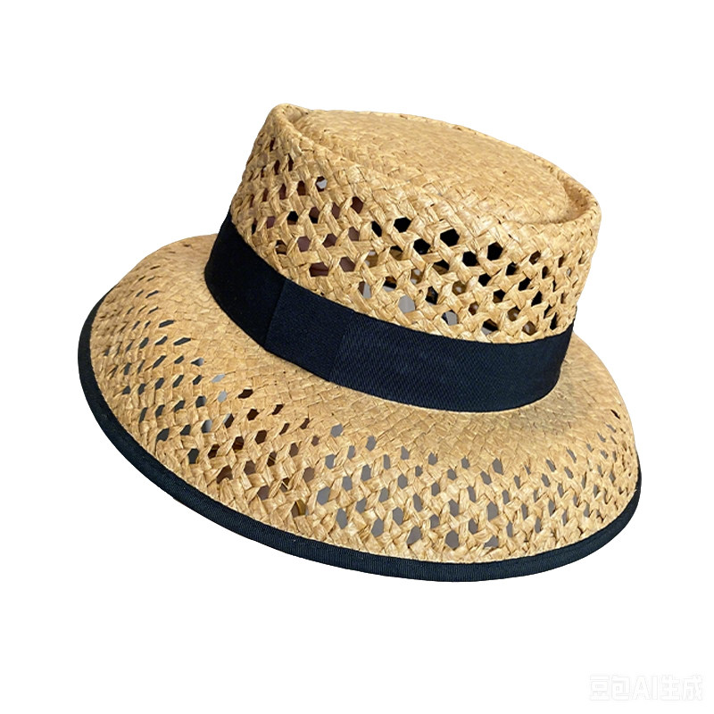 法式镂空草帽女夏天海边度假
