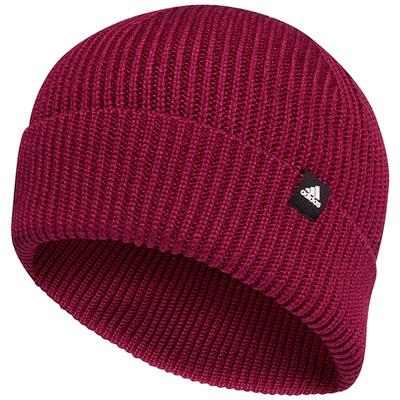 阿迪达斯男女运动保暖针织毛线帽