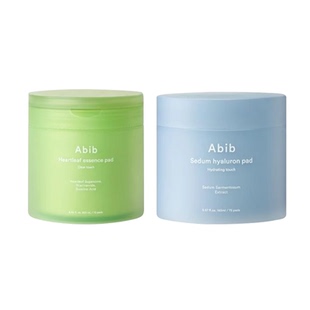 韩国直发Abib阿彼芙鱼腥草湿敷棉片舒缓修护补水保湿清洁妆前敷脸