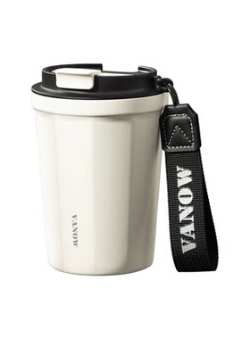 Vanow陶瓷内胆保温咖啡杯随行