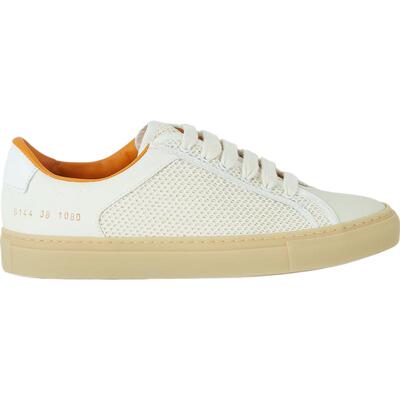 COMMON PROJECTS女士皮革边饰软壳面料帆布运动鞋