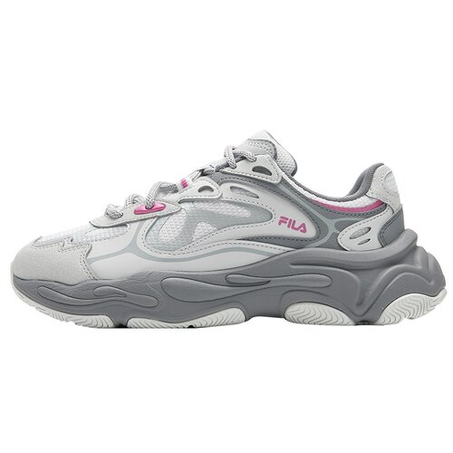 火星4代|FILA斐乐复古运动鞋网面跑鞋女鞋新款女子厚底老爹鞋子