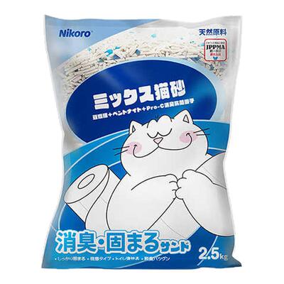 Nikoro妮可露混合猫砂豆腐砂除臭抑菌低尘速溶可冲马桶