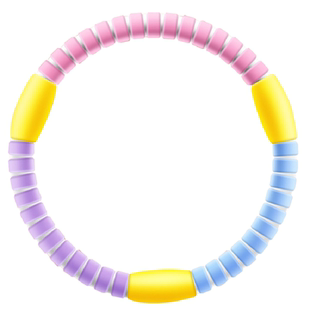 MenteCaro呼啦圈小学生儿童专用幼儿园6到12岁小孩加厚锻炼青少年