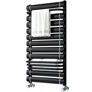 鲁本斯铜铝复合小背篓卫生间暖气片家用水暖换热器壁挂明装置物架