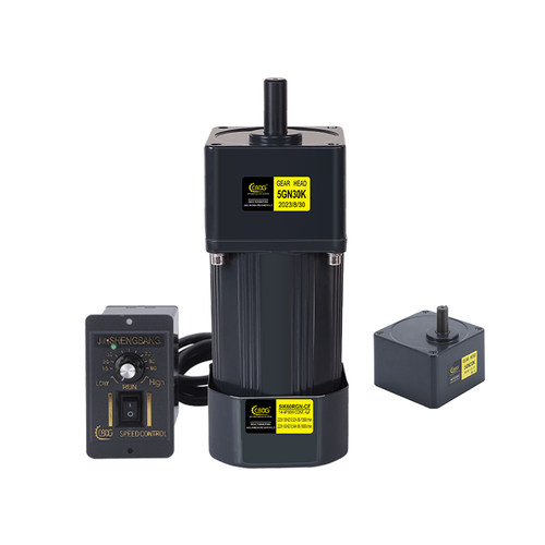 津邦电机60W 220V交流 齿轮调速电机/减速电机 5IK60RGN-CF 马达