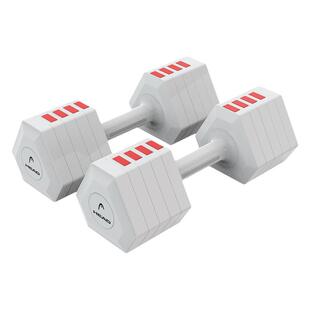 HEAD海德快速可调节哑铃女多功能健身家用大重量套装组合训练器材