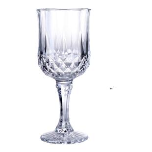 水晶玻璃钻石红酒杯复古浮雕甜酒鸡尾酒杯子高脚杯葡萄酒杯洋酒杯