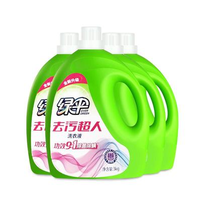绿伞洗衣液家用24斤家庭装